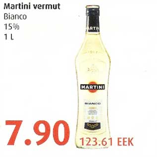 Allahindlus - Martini vermut