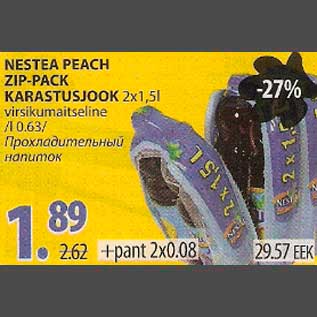 Allahindlus - Nestea Peach Zip-pack karastusjook