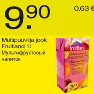 Allahindlus - Multipuuvilja jook Fruitland