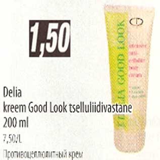 Allahindlus - Delia kreem Good Look tselluliidivastane