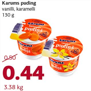 Allahindlus - Karums puding