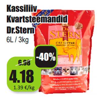 Allahindlus - Kassiliiv Kvartsteemandid Dr.Stern