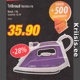 Allahindlus - Triikraud TDA1024110