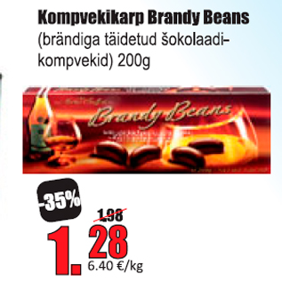 Allahindlus - Kompvekikarp Brandy Beans
