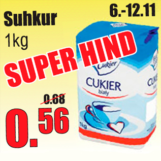 Allahindlus - Suhkur 1 kg