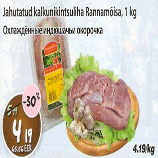 Скидка - Охлаждённые индюшачьи окорочка