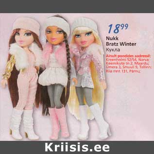 Allahindlus - Nukk Bratz Winter