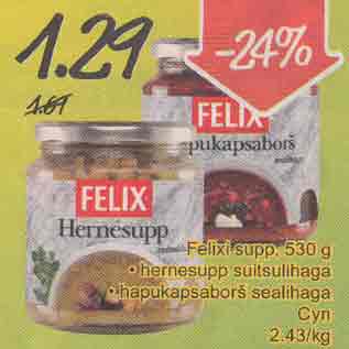 Allahindlus - Felix supp, 530 g