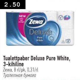 Allahindlus - Tualettpaber Zewa