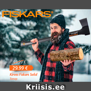 Allahindlus - Kirves Fiskars Solid