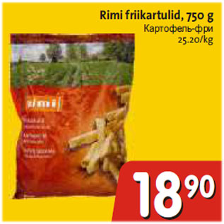Allahindlus - Rimi friikartulid