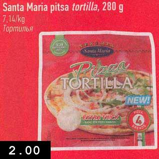 Allahindlus - Santa Maria pitsa tortilla, 280 g