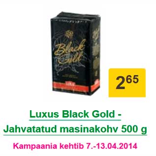 Скидка - Молотый кофе Luxus 500 г