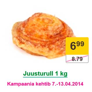 Allahindlus - Juusturull 1 kg