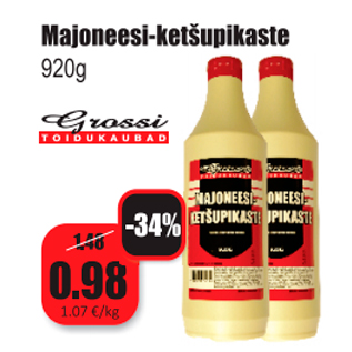 Скидка - Майонезно-кетчуповый соус 920 г