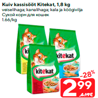 Скидка - Сухой корм для кошек