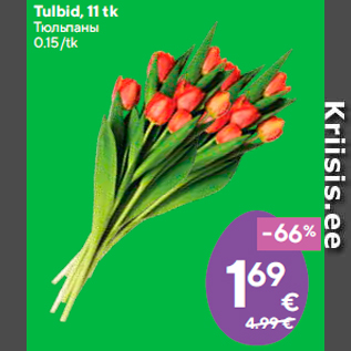 Скидка - Тюльпаны