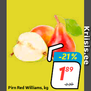 Allahindlus - Pirn Red Williams, kg