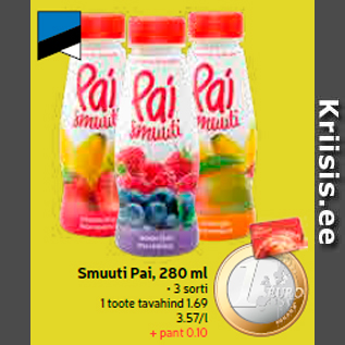 Allahindlus - Smuuti Pai, 280 ml