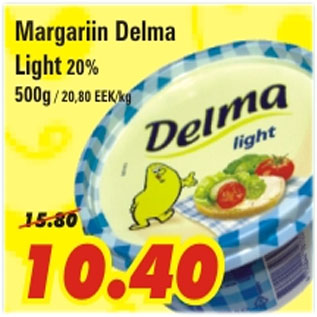 Allahindlus - Margariin Delma Light
