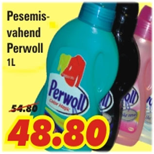 Allahindlus - Pesemisvahend Perwoll