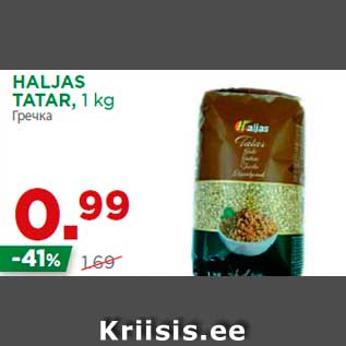 Allahindlus - HALJAS TATAR, 1 kg