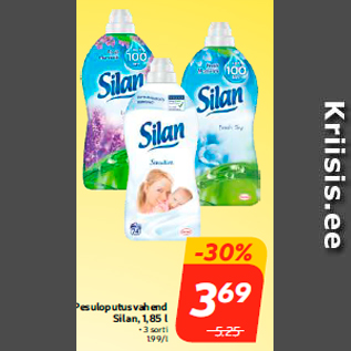 Скидка - Кондиционер для белья Silan, 1,85 л