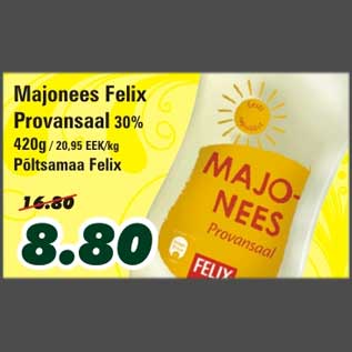 Allahindlus - Majonees Felix Provansaal