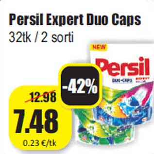 Скидка - Persil Expert капсулы