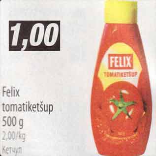 Allahindlus - Felix tomatiketšup