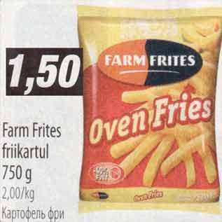 Allahindlus - Farm Frites friikartul