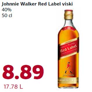 Allahindlus - Johnnie Walker Red Label viski