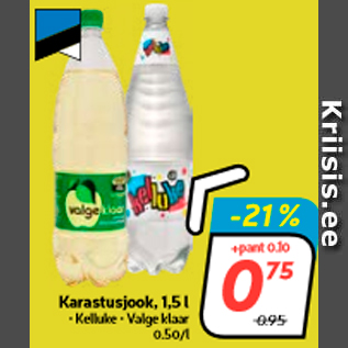 Allahindlus - Karastusjook, 1,5 l