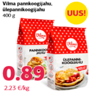 Allahindlus - Vilma pannkoogijahu, ülepannikoogijahu 400 g