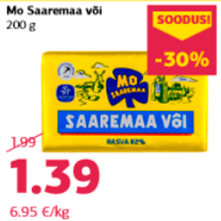 Allahindlus - Mo Saaremaa või 200 g