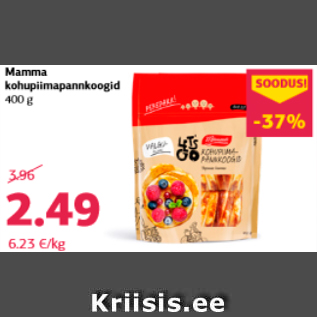 Allahindlus - Mamma kohupiimapannkoogid 400 g