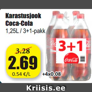 Allahindlus - Karastusjook Coca-Cola