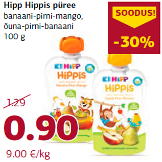 Allahindlus - Hipp Hippis püree