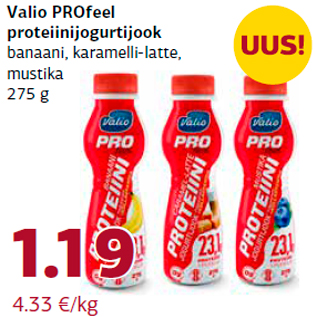 Allahindlus - Valio PROfeel proteiinijogurtijook