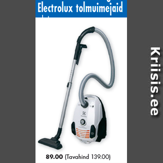 Allahindlus - Electrolux tolmuimejaid