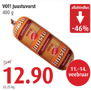 Allahindlus - Vot! Juustuvorst