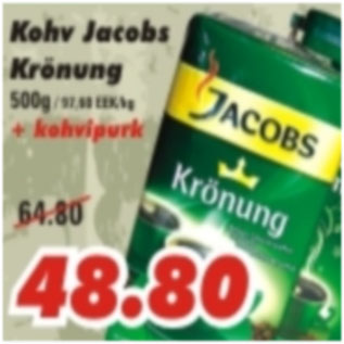 Allahindlus - Kohv Jacobs Krönung