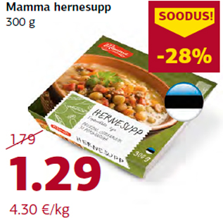 Allahindlus - Mamma hernesupp 300 g