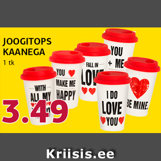 Allahindlus - JOOGITOPS KAANEGA 1 tk