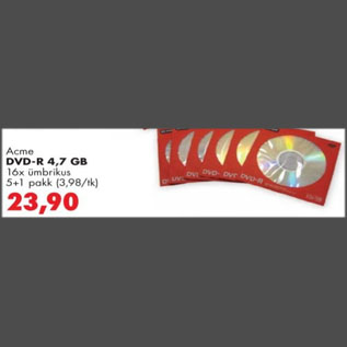 Скидка - DVD-R