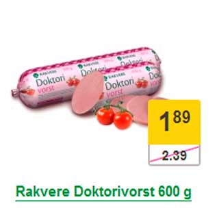 Allahindlus - Rakvere Doktorivorst 600 g