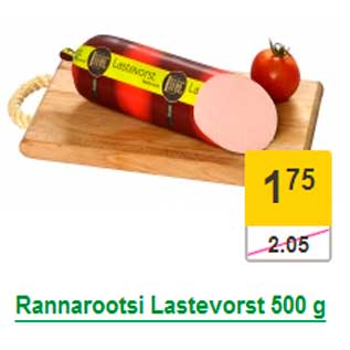 Allahindlus - Rannarootsi Lastevorst 500 g