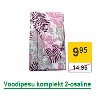 Allahindlus - Voodipesu komplekt 2-osaline