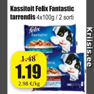 Allahindlus - Kassitoit Felix Fantastic tarrendis
