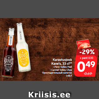 Allahindlus - Karastusjook Kane